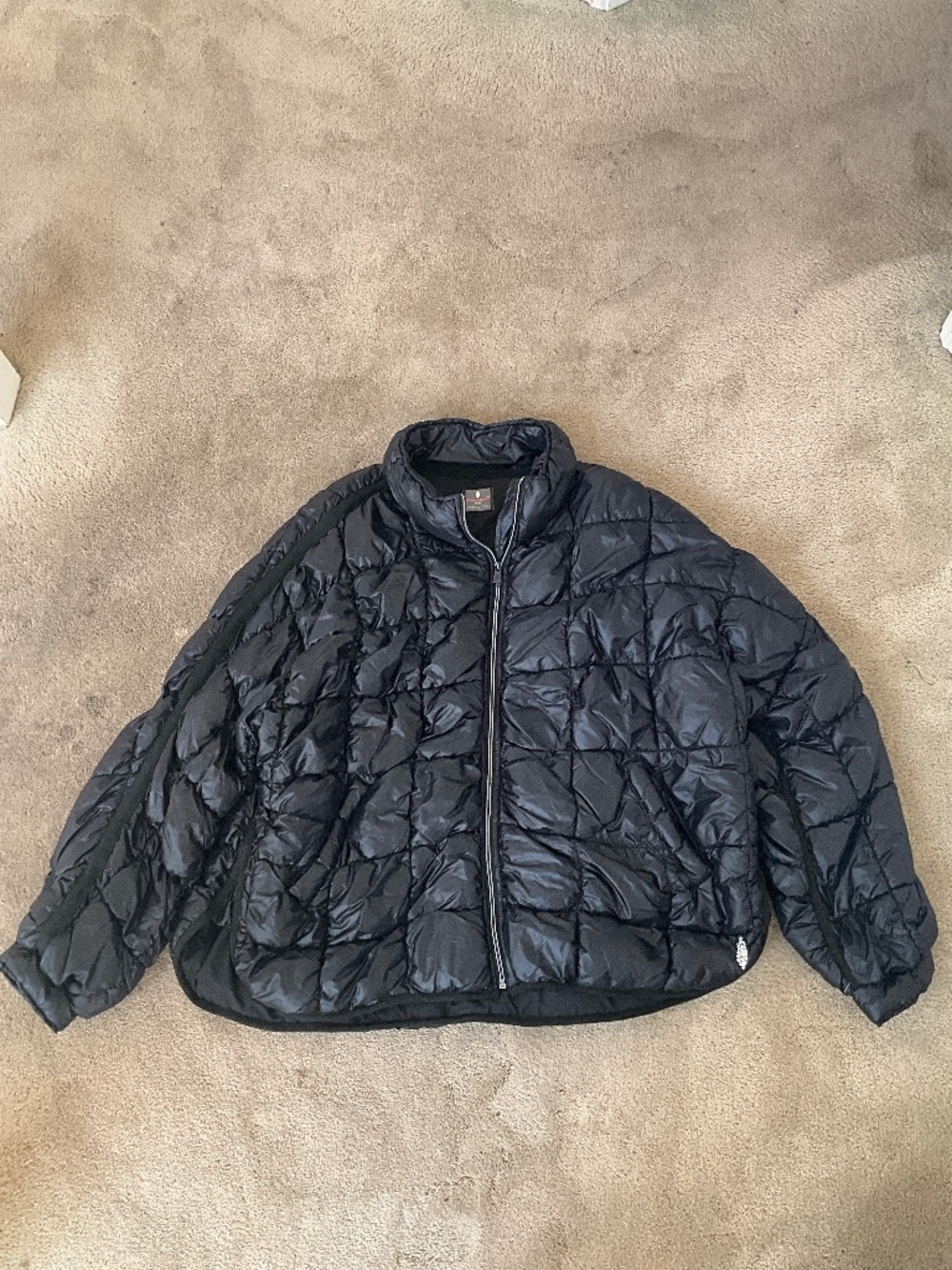 Free People Scrunchy Glossy Pippa Packable Puffer Size XL